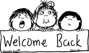 welcome back banner