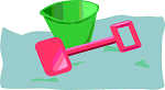 bucket and shovel