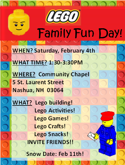 Lego Family Fun Day